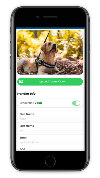Service Dog Pass Screenshot