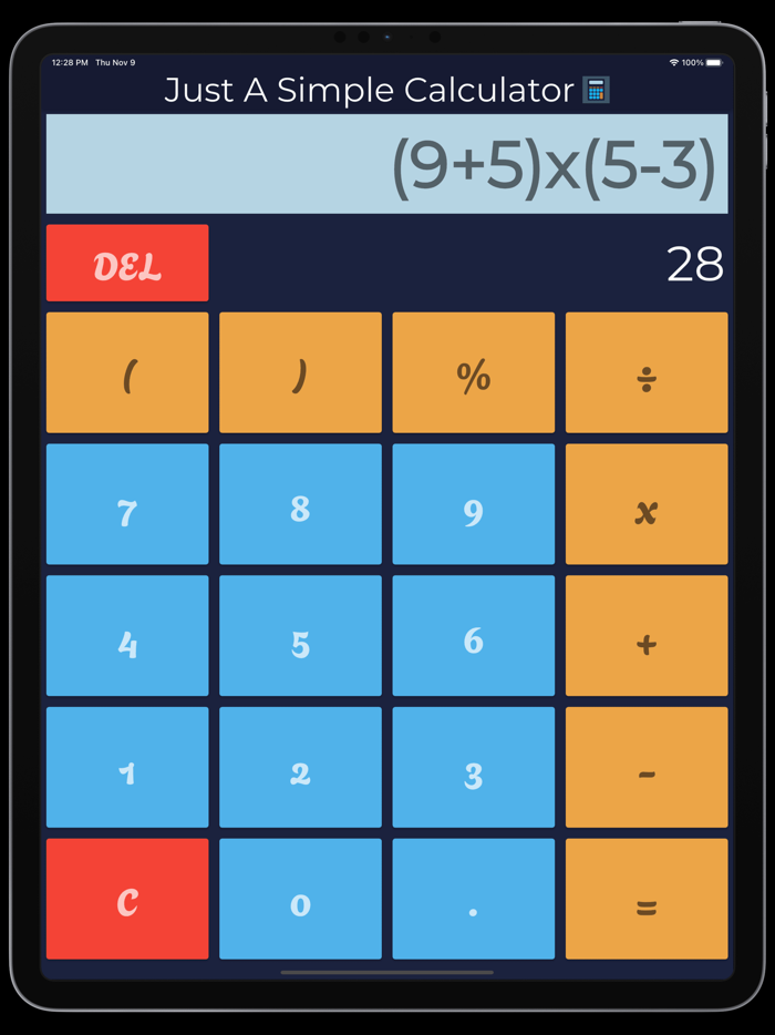 Just a Simple Calculator