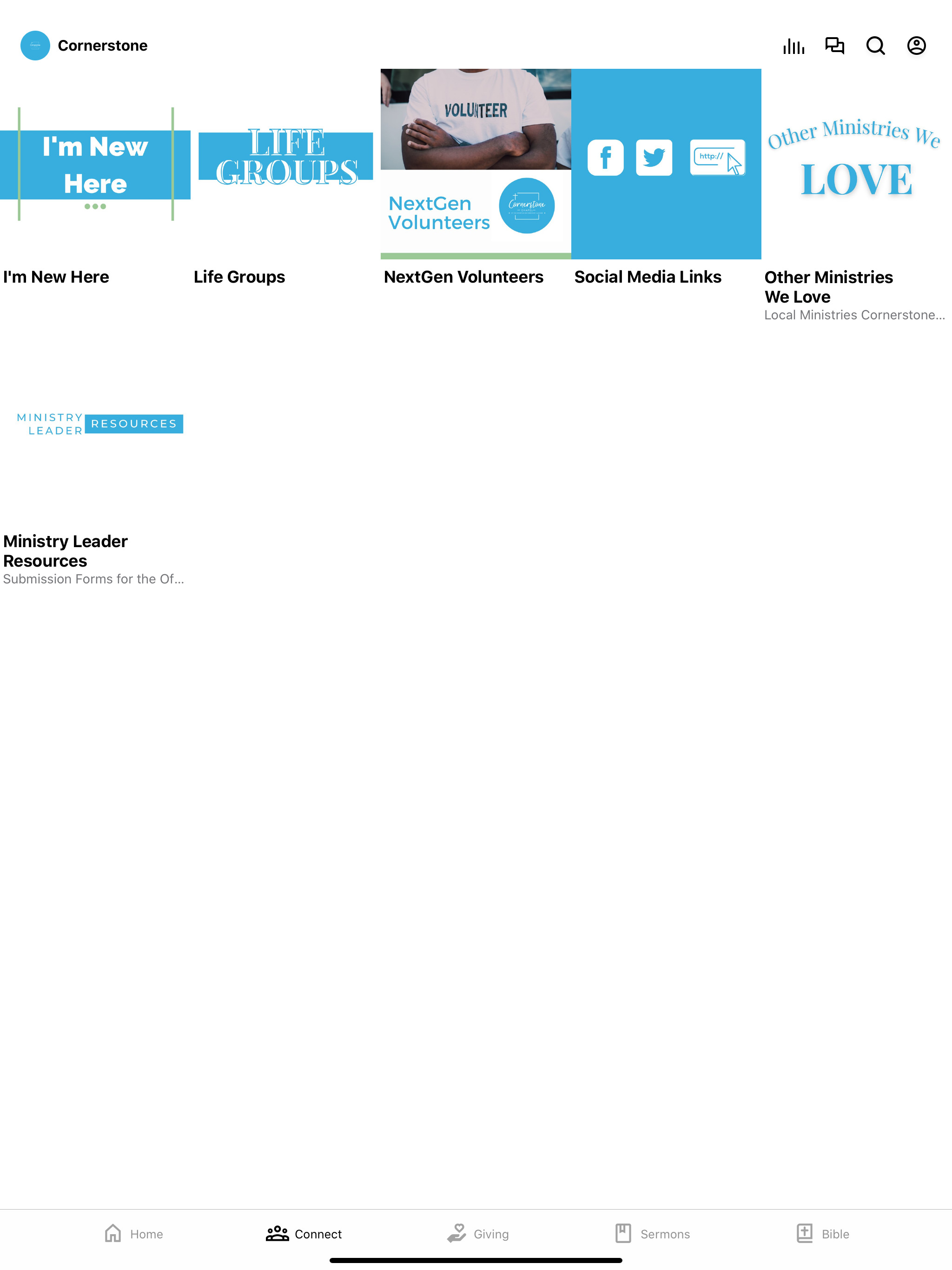 Cornerstone Chapel App