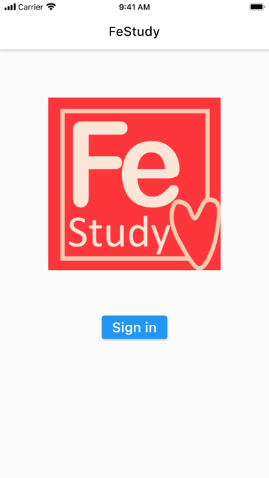 FeStudy Screenshot