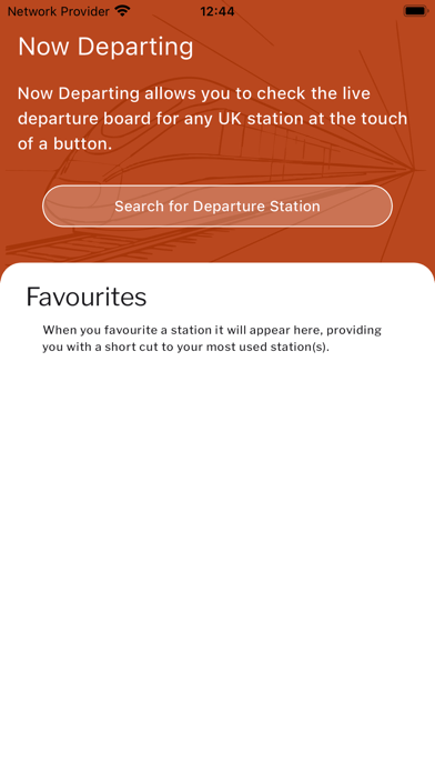 Now Departing Screenshot