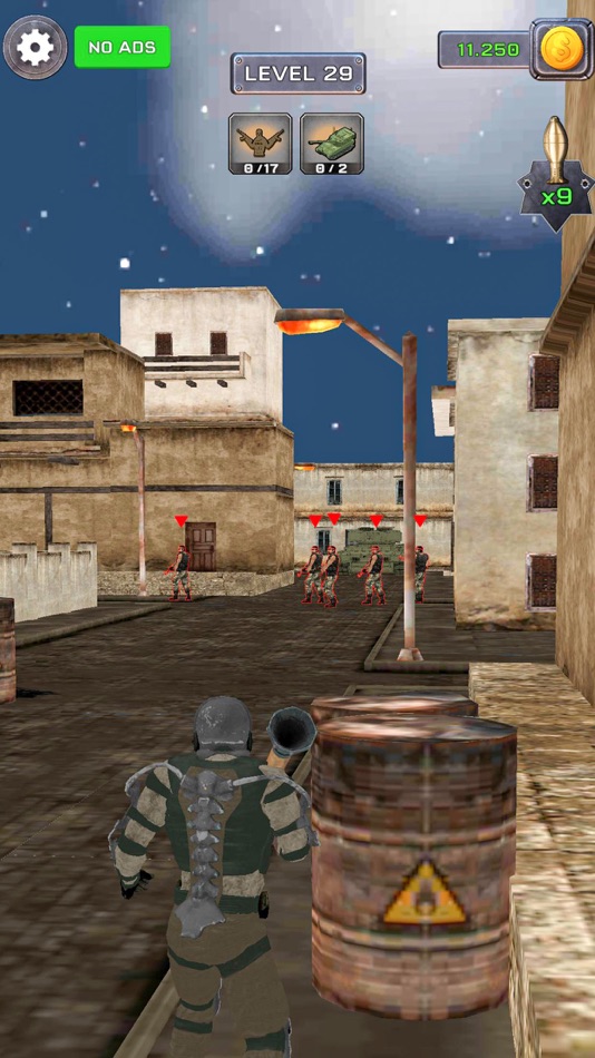 #4. Rocket Attack 3D: RPG Shooting (iOS) 由: Teos Oyun