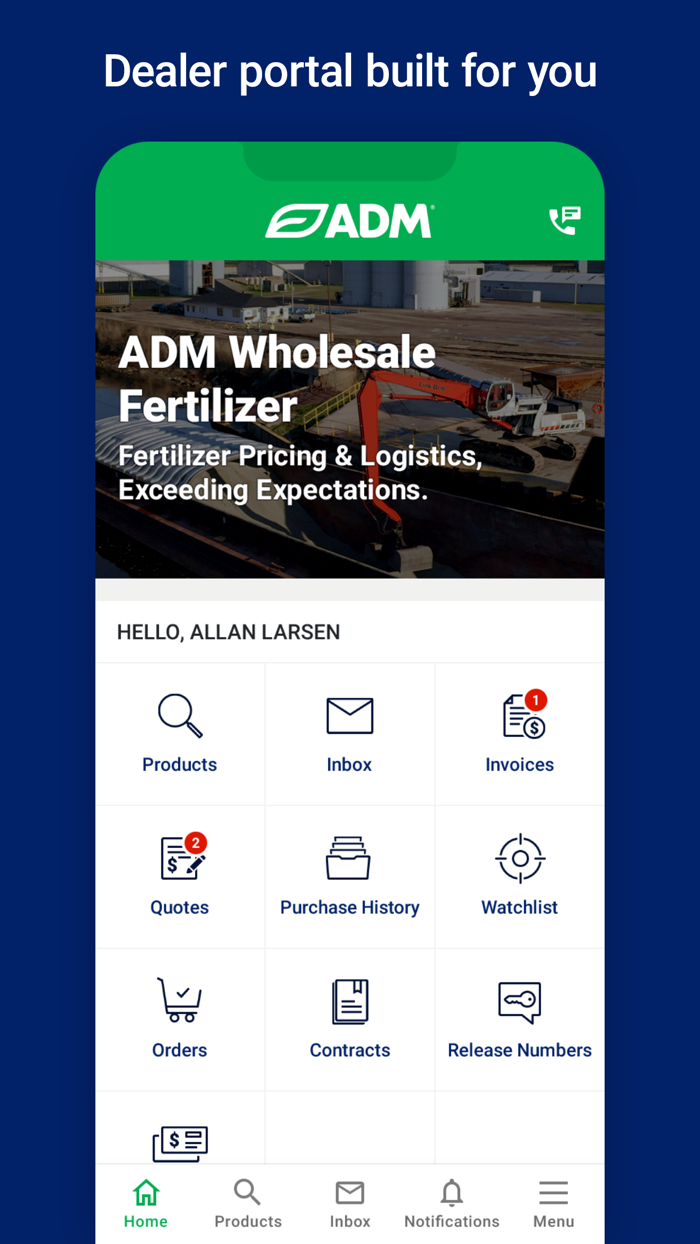 ADM Wholesale Fertilizer