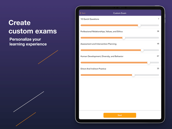 ASWB Master's Exam Prep: 2025 iPad screenshot 5 - Education app