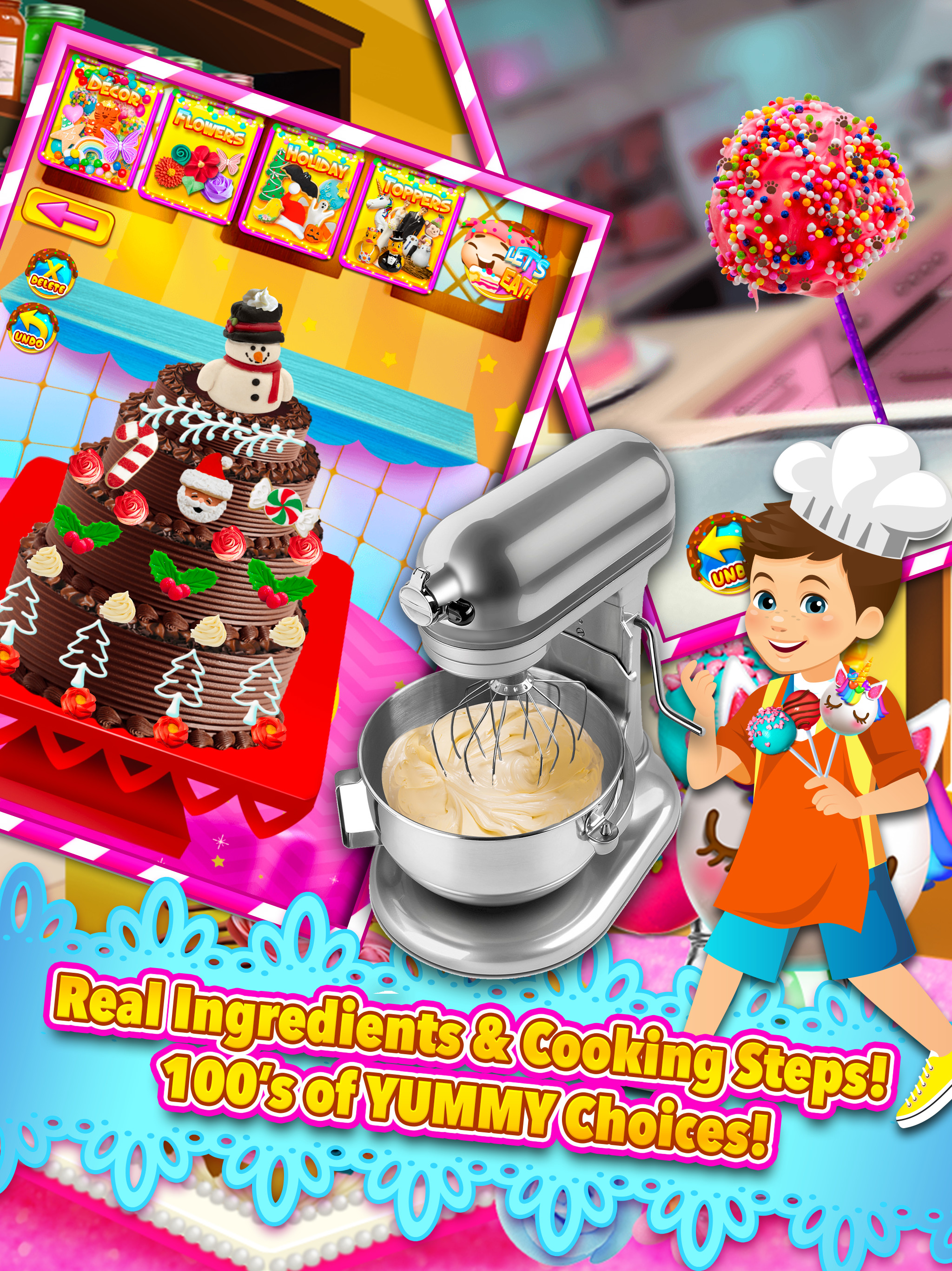 Cake Maker & Cake Pops Cooking screenshot 8