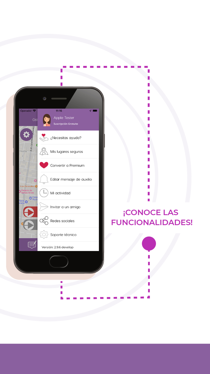 SOSFem - Botón de pánico-SOS