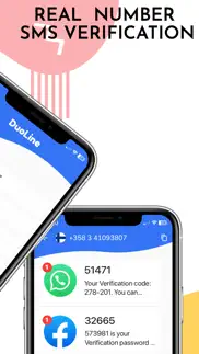 duoline : second mobile number iphone screenshot 3