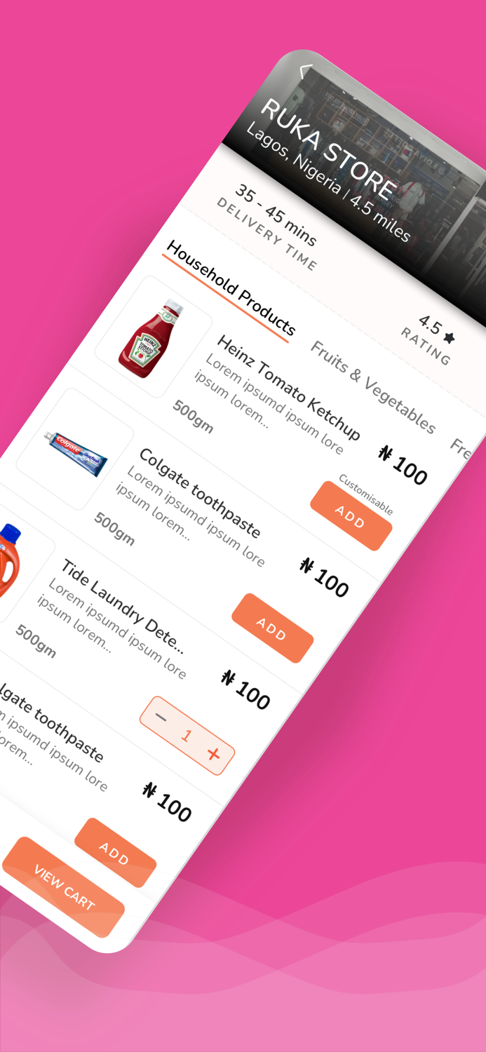 Waive Food delivery and more