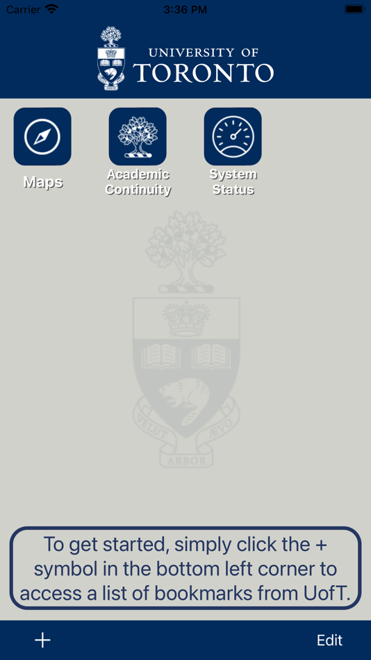 #1. U of T Mobile (iOS) By: University of Toronto
