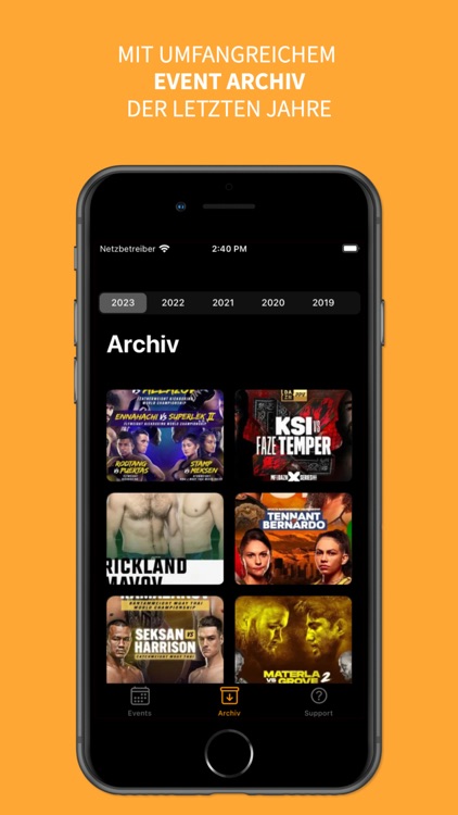 Fightevents screenshot-4