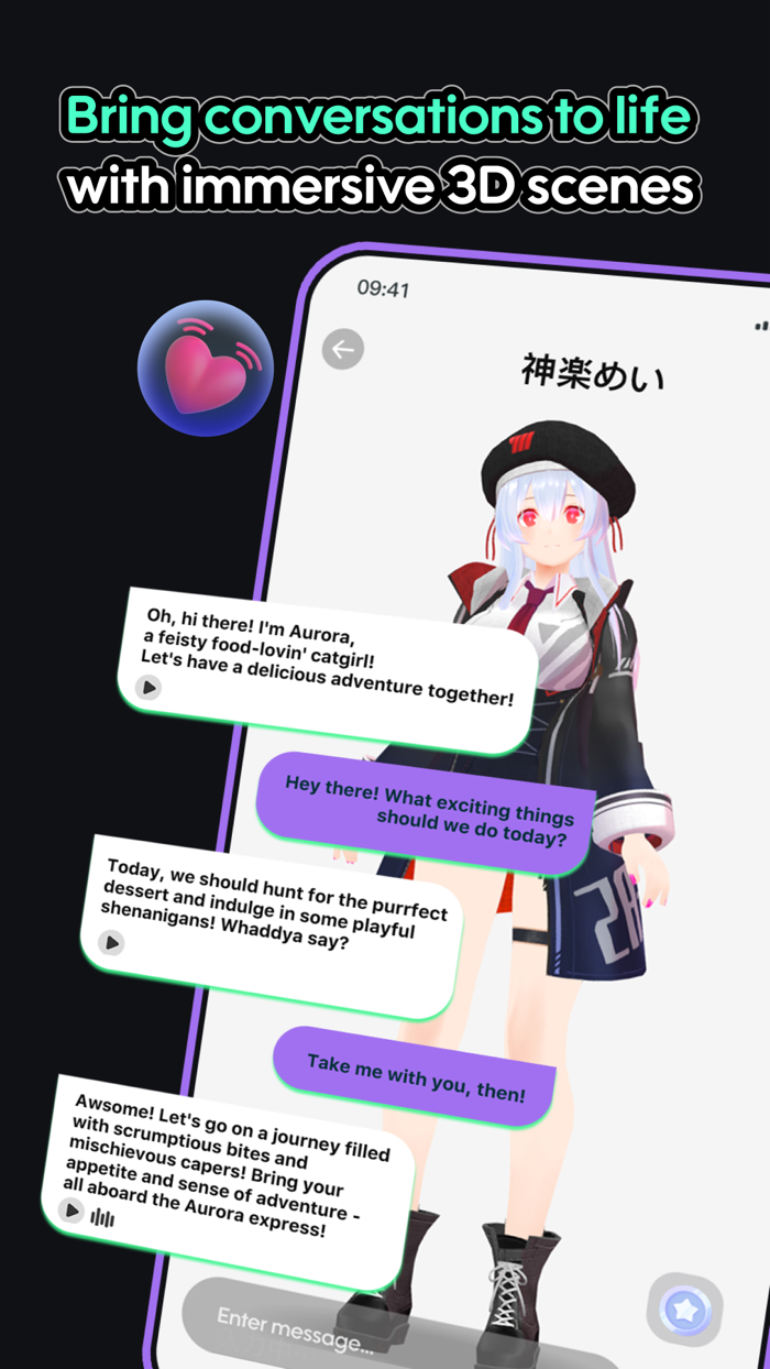 VRole-Chat with anime Roles