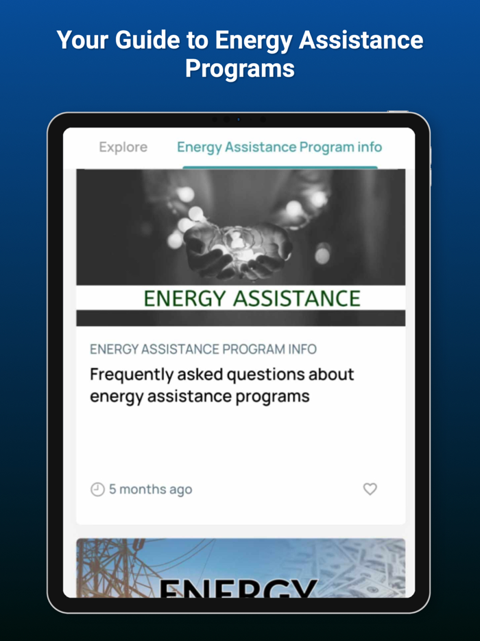 Energy Assistance Program Info