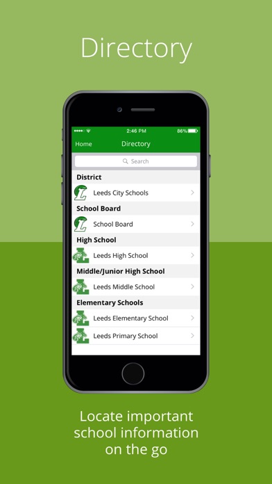 Leeds City Schools Screenshot