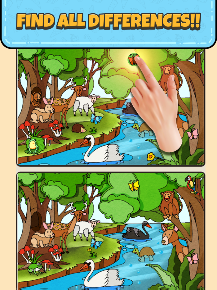 Find Objects Hidden and Diff