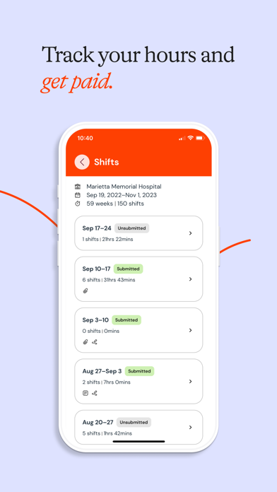 Nomad: Travel Healthcare Jobs Screenshot