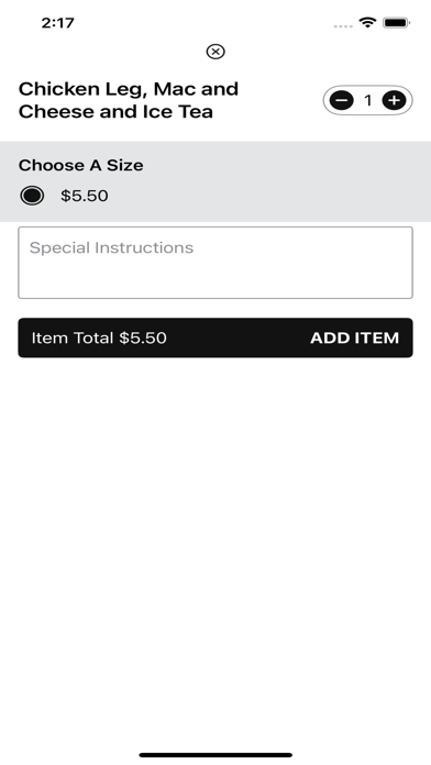 Capital Seafood Market Screenshot