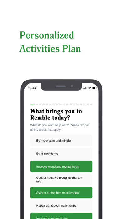 Remble: Mental Health Screenshot