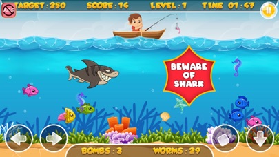 Fishing Frenzy Mania Game Screenshot