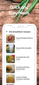 Vegan Recipes - Meal ideas screenshot #3 for iPhone