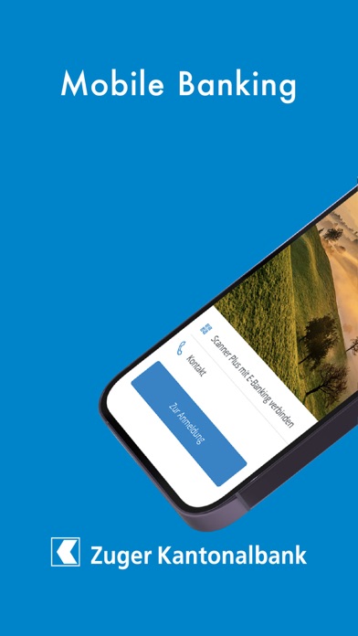 Screenshot #1 pour ZugerKB Mobile Banking