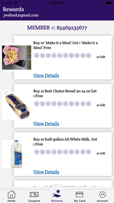 JW's Foods Screenshot