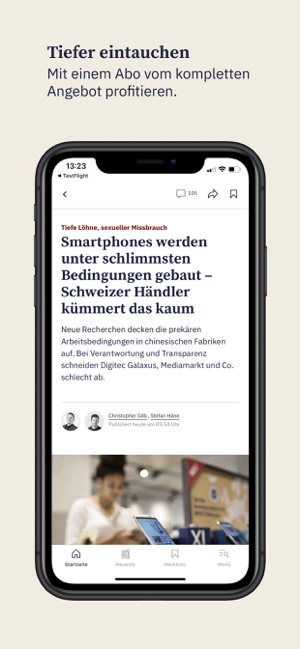 ‎BZ Berner Zeitung News Screenshot