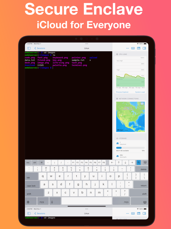 La Terminal - SSH Client iPad screenshot 8 - Developer Tools app