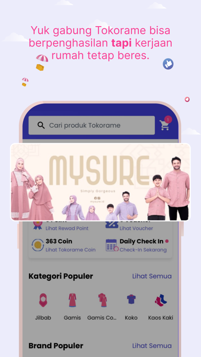 Tokorame Seller App Screenshot