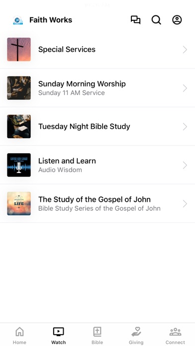 Faith Works Global Ministries Screenshot
