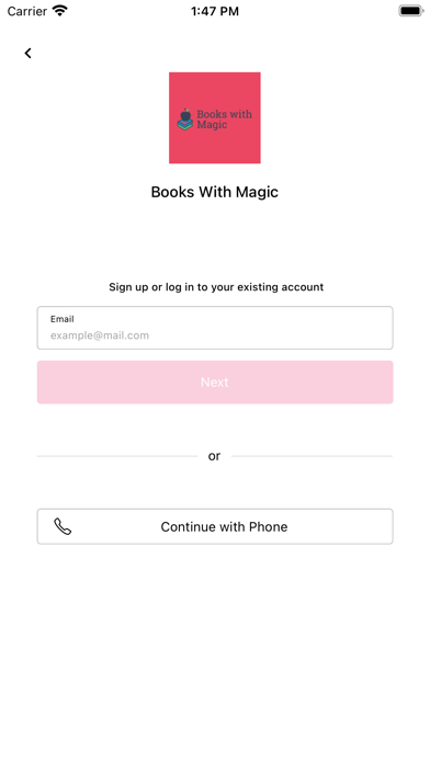 NoCodeApp Screenshot