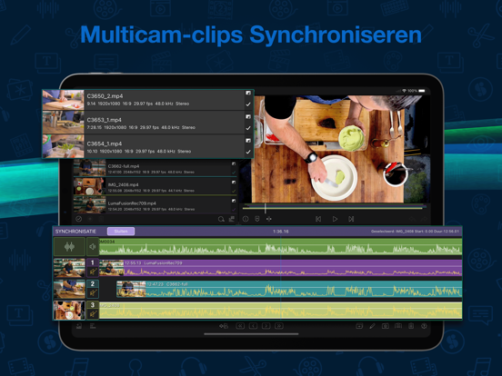 LumaFusion iPad app afbeelding 1
