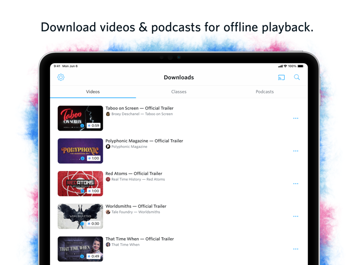 Nebula – Videos and Podcasts