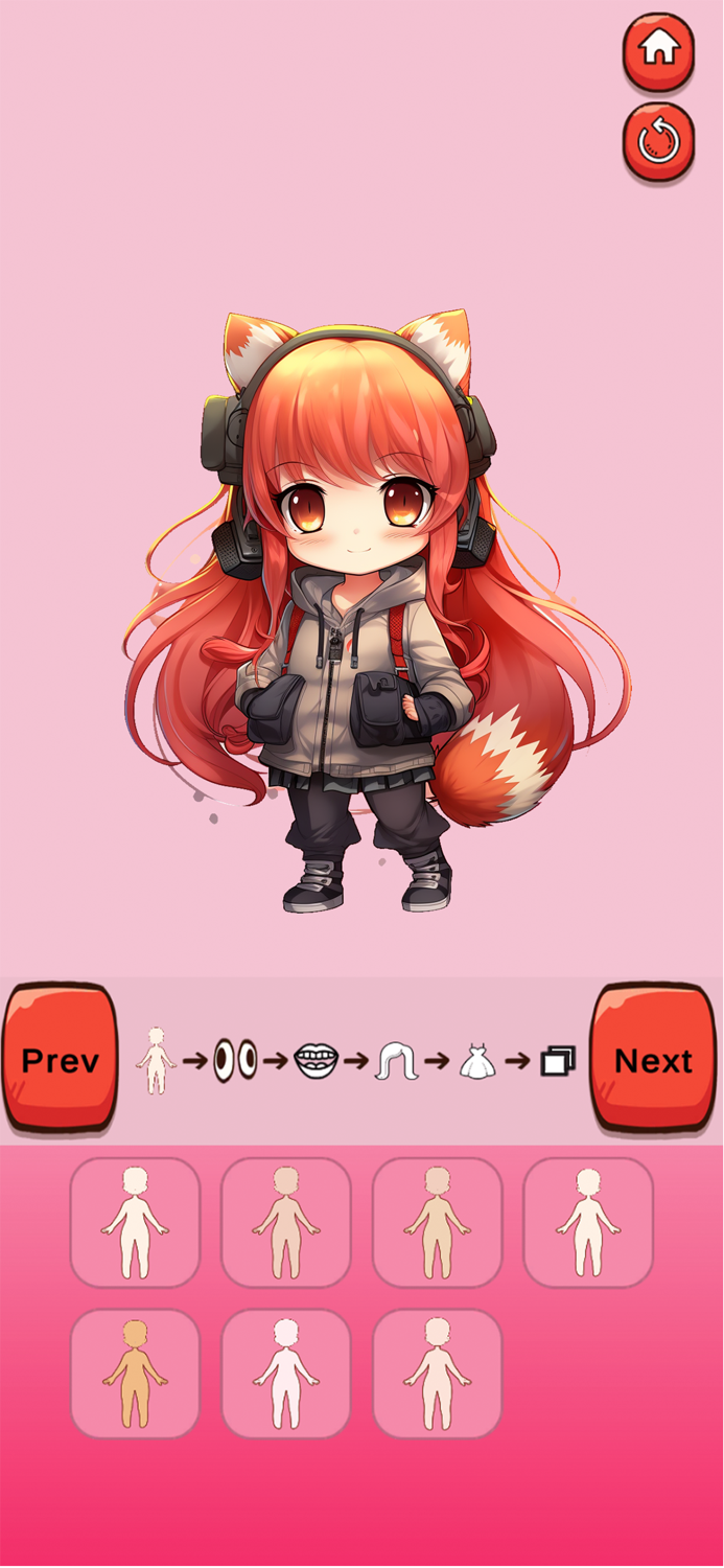 Gacha Nox custom dress up