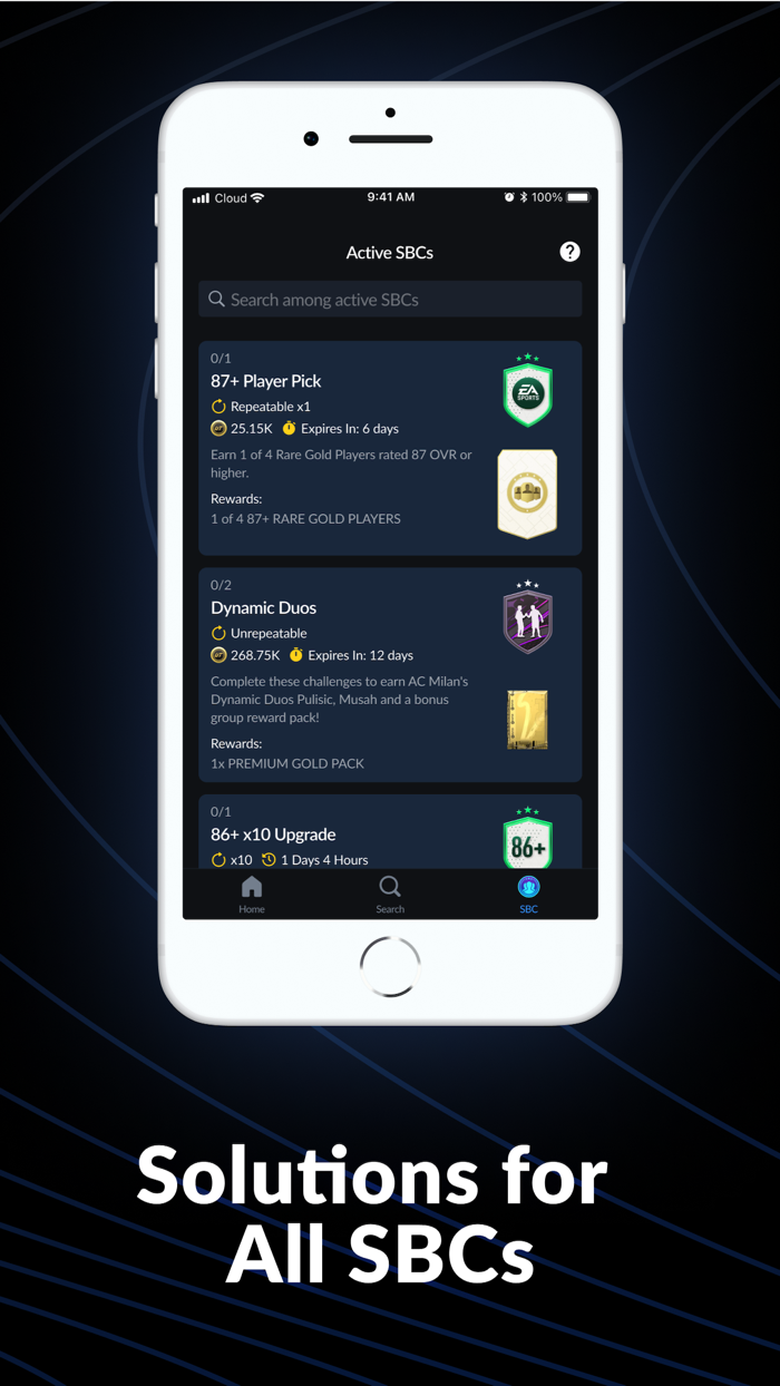 Smart FUT - FC SBC Solutions