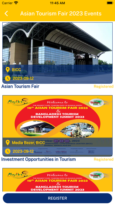 Asian Tourism Fair Screenshot