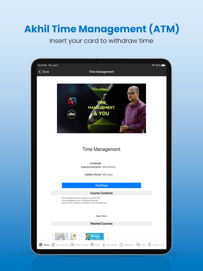 Akhil Time Management