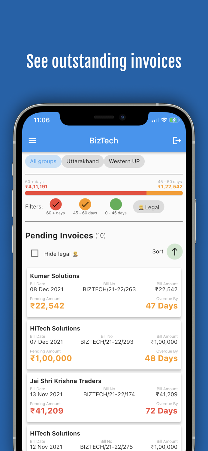 TechBiz - BUSY on mobile