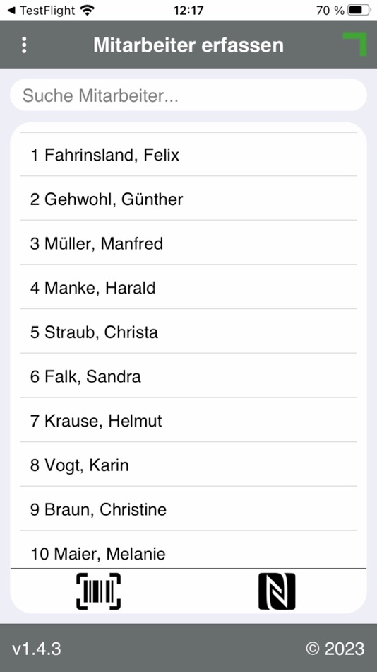 #1. ScannerErfassung (iOS) 由: OptiTime GmbH & Co.KG