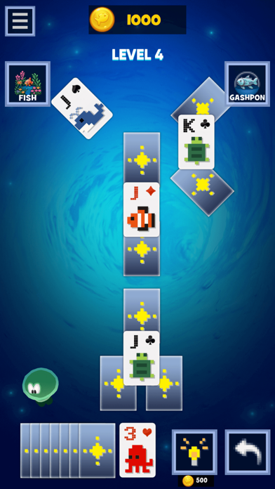 Aquarium Solitaire World Screenshot