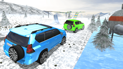 雪の 3 D シミュレ4 x 4 プラド ドライバー ゲームのおすすめ画像3