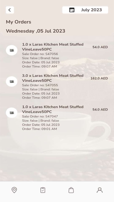 Lebanese Roaster Delivery App Screenshot