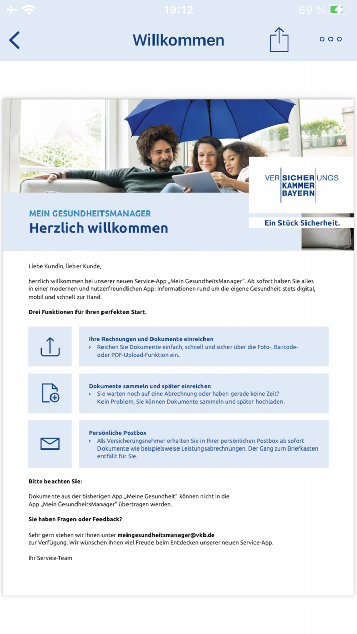 VKB - Mein GesundheitsManager