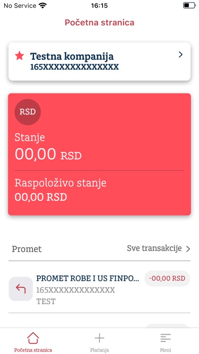 Addiko Business Srbija Screenshot