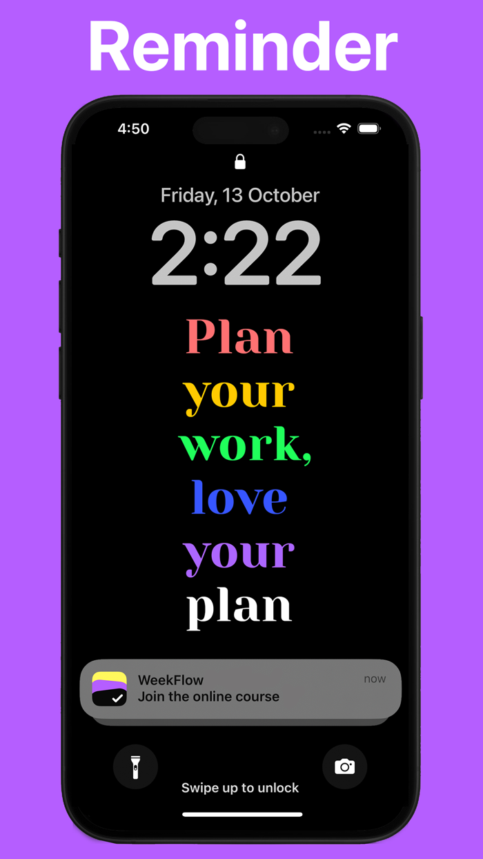 WeekFlow Planner and Reminder