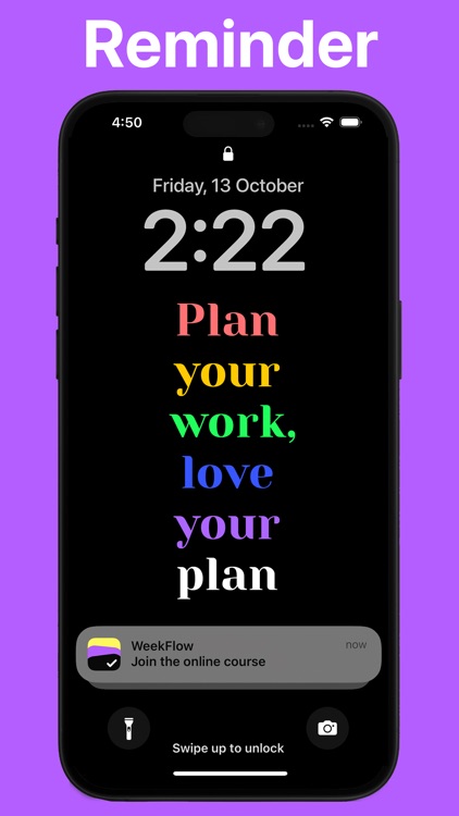 WeekFlow: Planner and Reminder