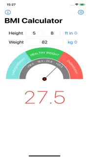 mybmi+ weight checker iphone screenshot 2