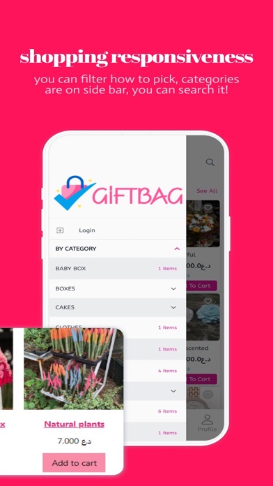 Giftbag App Screenshot