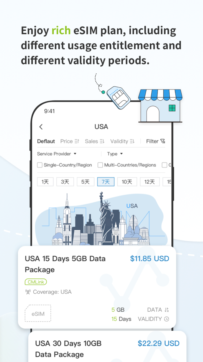 CMLink eSIM Global eSIM Plan