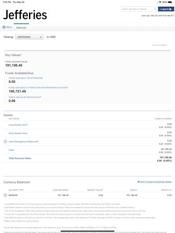 Screenshot #4 pour Jefferies Client Portal