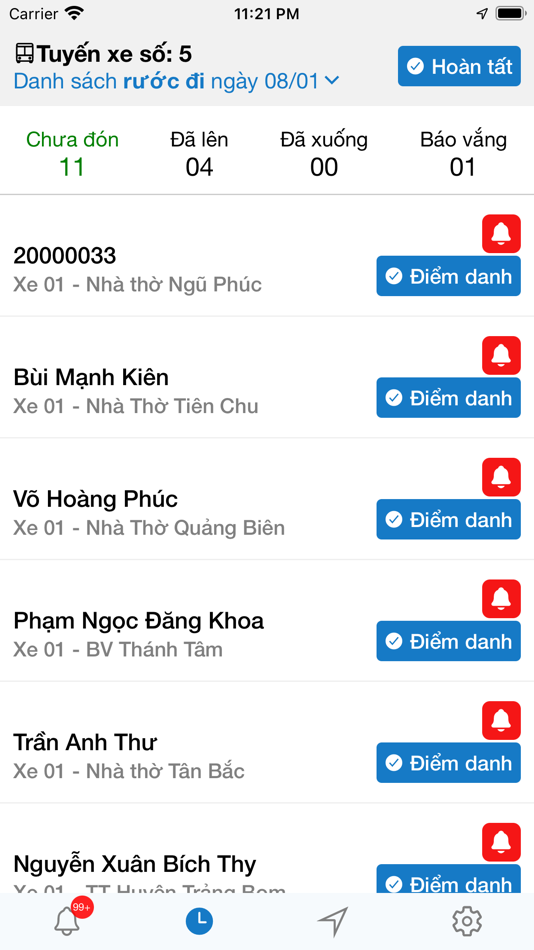 #3. Bus (iOS) 由: Nguyen Vinh
